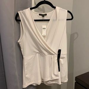 Last call. TAGS ON! White Banana Republic Shell